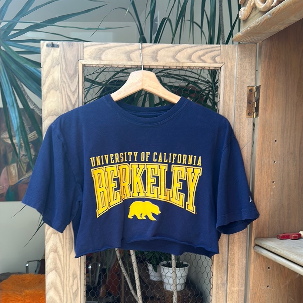 University of California Berkeley Chopped Cropped Top